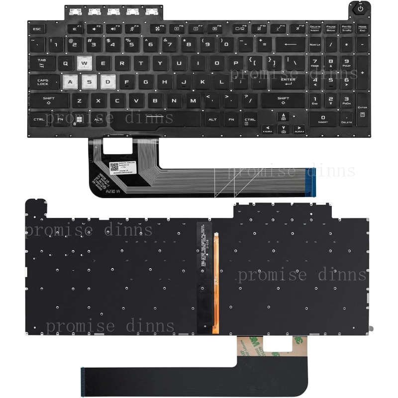 Gaming Keyboard Asus - Asus TUF 게이밍 A17 FA706 FA706QE