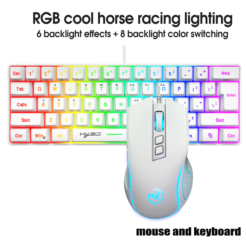 Gaming Keyboard Ergonomic - 키보드 및 마우스 키트 게이머용 키보드