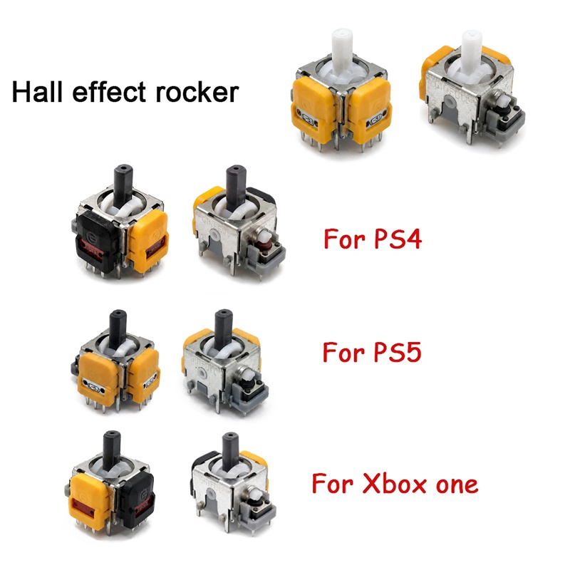Gaming Keyboard Hall Effect - PS5/PS4/Xbox One/Switch Pro 게임패드 아날로그 썸스틱