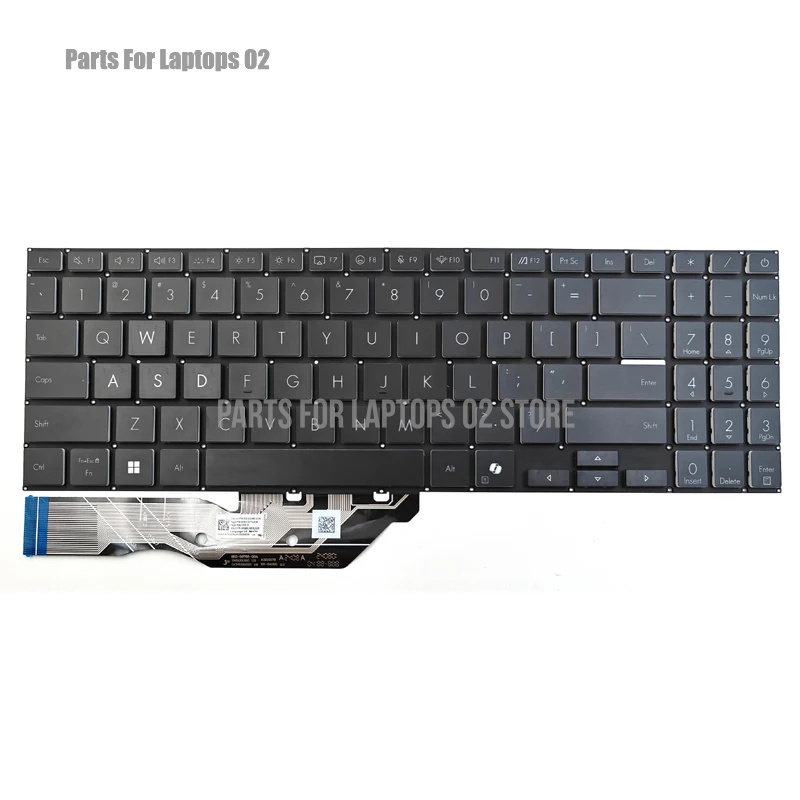 Gaming Keyboard Asus - 노트북 키보드 US 백라이트 새 제품