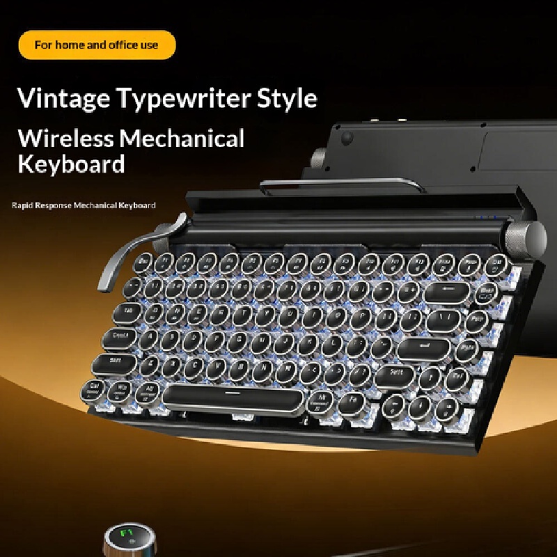 Gaming Keyboard Not Typing - 무선 기계식 키보드, 레트로 타자기 스타일