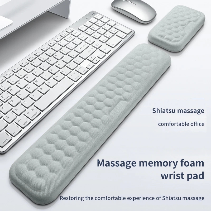 Gaming Keyboard Ergonomic - 인체공학적 메모리 폼 게이밍 데스크 키보드