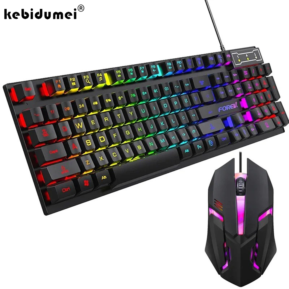 Gaming Keyboard Half - Kebidumei 104 키 백라이트 기계식 키보드
