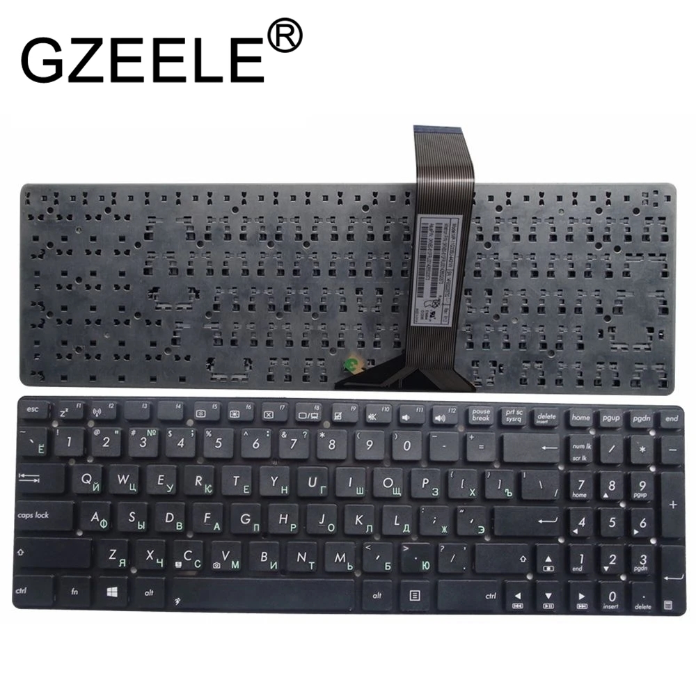 Gaming Keyboard Asus - 러시아어 노트북 키보드 ASUS K55V K55