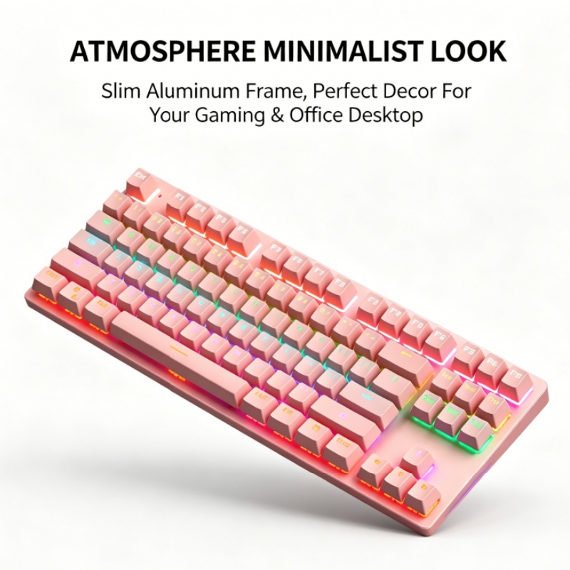 BAJEAL K300 87키 유선 기계식 키보드(블루  - Gaming Keyboard K300 리뷰 및 가격