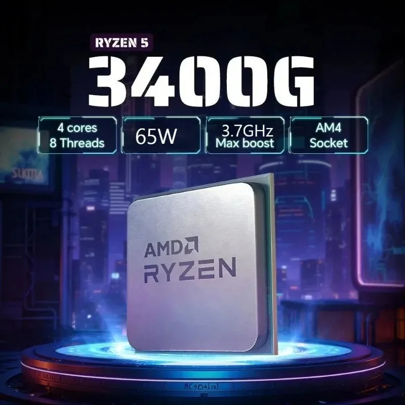 AMD 라이젠 5 3400G 4코어 8스레드 3.7GH - Amd Cpu Ryzen 5 리뷰 및 가격