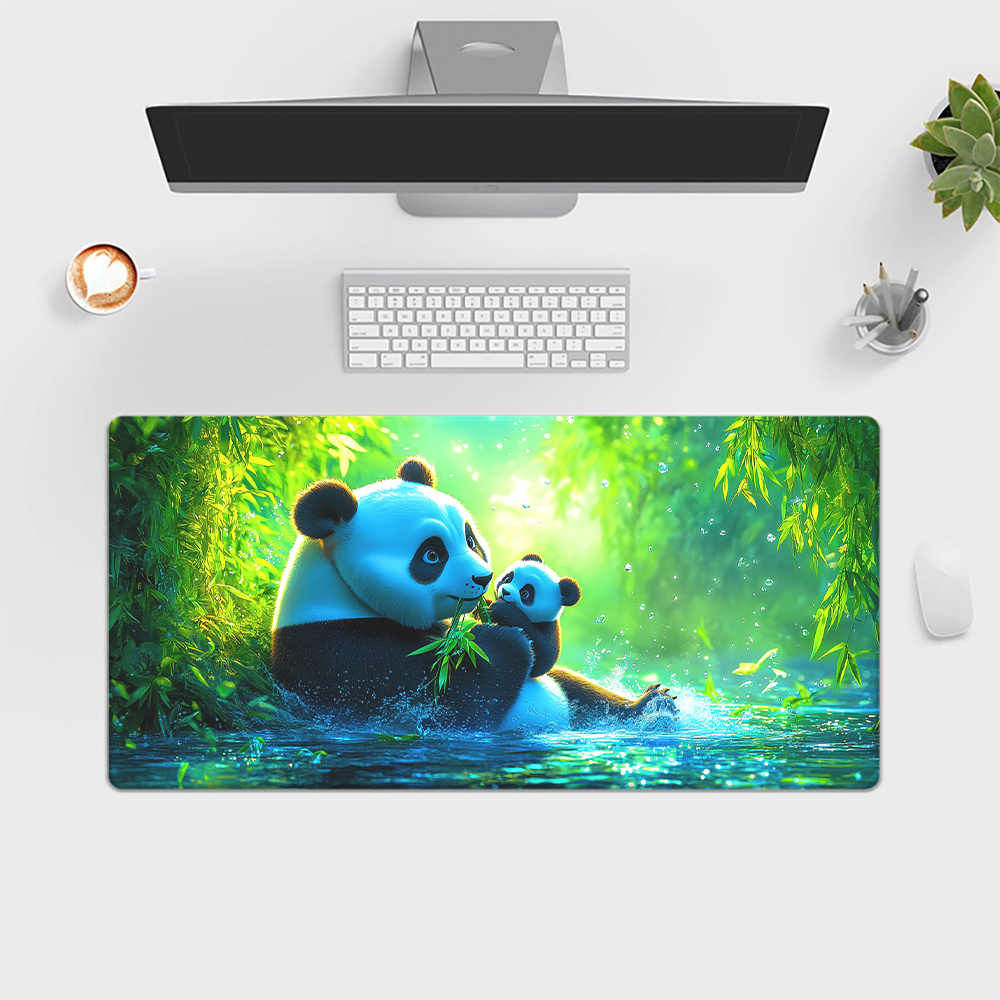 브랜드 귀여운 만화 팬더 HD 인쇄 패드 다기능 XXL - Gaming Keyboard Brand 리뷰 및 가격