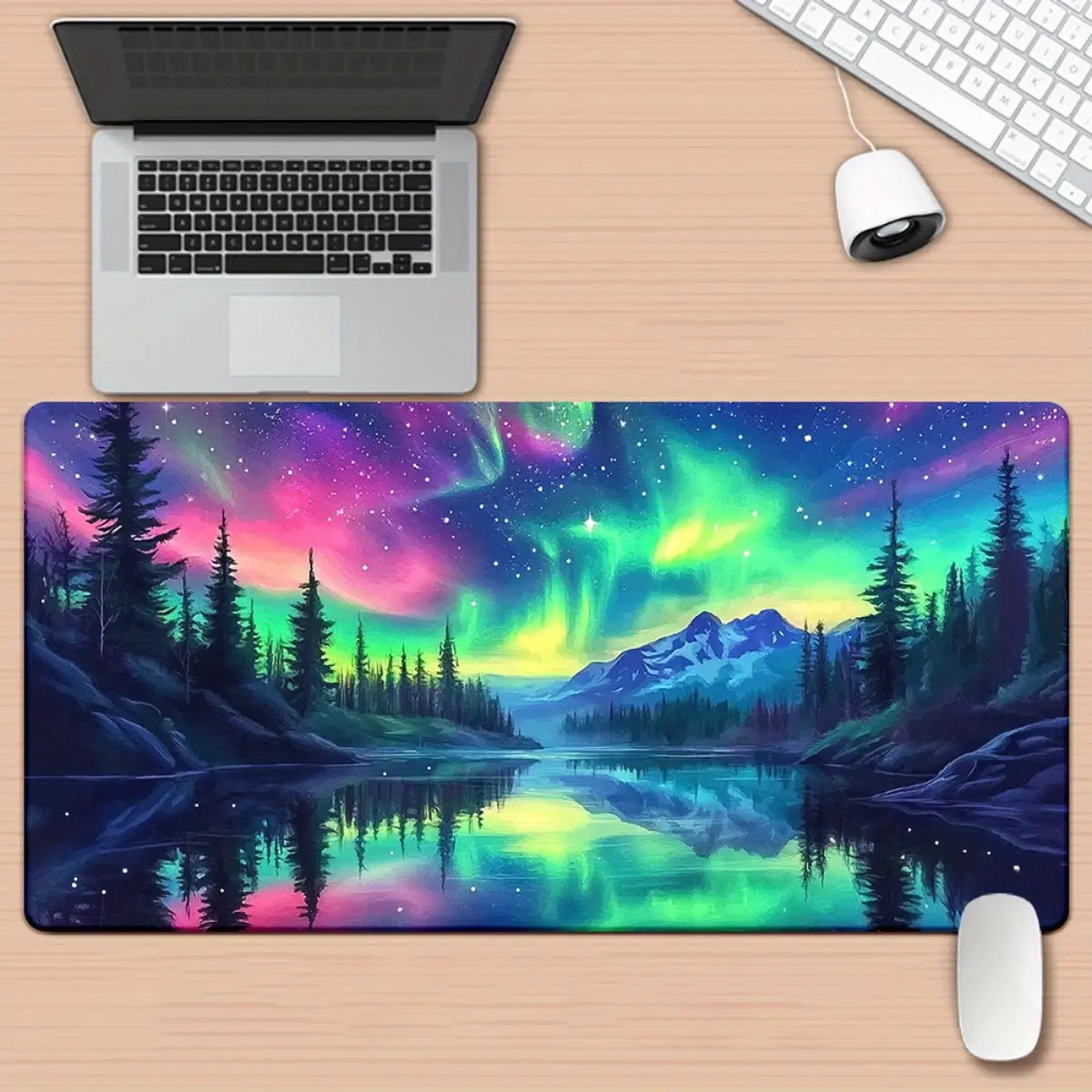 브랜드 다채로운 웨이브 프린트 마우스 패드 게임용 책상 - Gaming Keyboard Brand 리뷰 및 가격