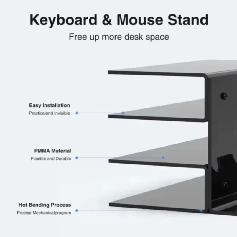 키보드 스탠드 3단 아크릴 보관 랙(마우스 홀더 포함) - Gaming Keyboard Ergonomic 리뷰 및 가격