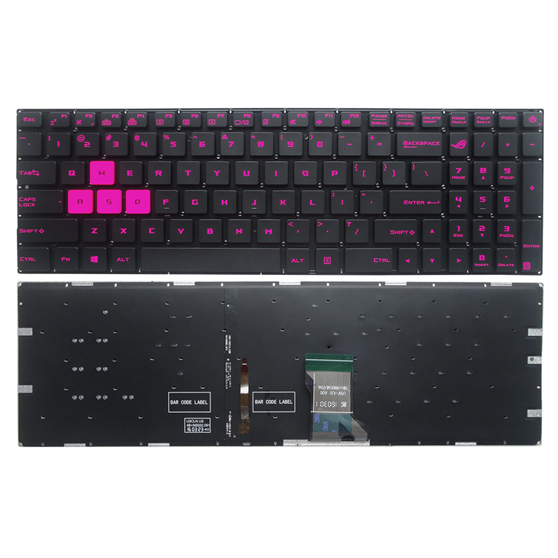 GZEELE 영어 미국 백라이트 노트북 키보드 ASUS - Gaming Keyboard Asus 리뷰 및 가격