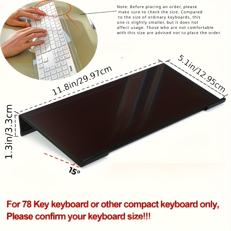 아크릴 키보드 스탠드, 투명한 데스크탑 정리함, 사무실 - Gaming Keyboard Brand 리뷰 및 가격