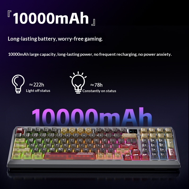베스트셀러 T98 트라이 모드 기계식 키보드, 커스터마 - Gaming Keyboard Not Typing 리뷰 및 가격