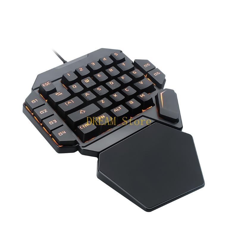 G용 게이밍 키보드 태블릿 노트북용 싱글 핸드 RGB  - Gaming Keyboard Half 리뷰 및 가격
