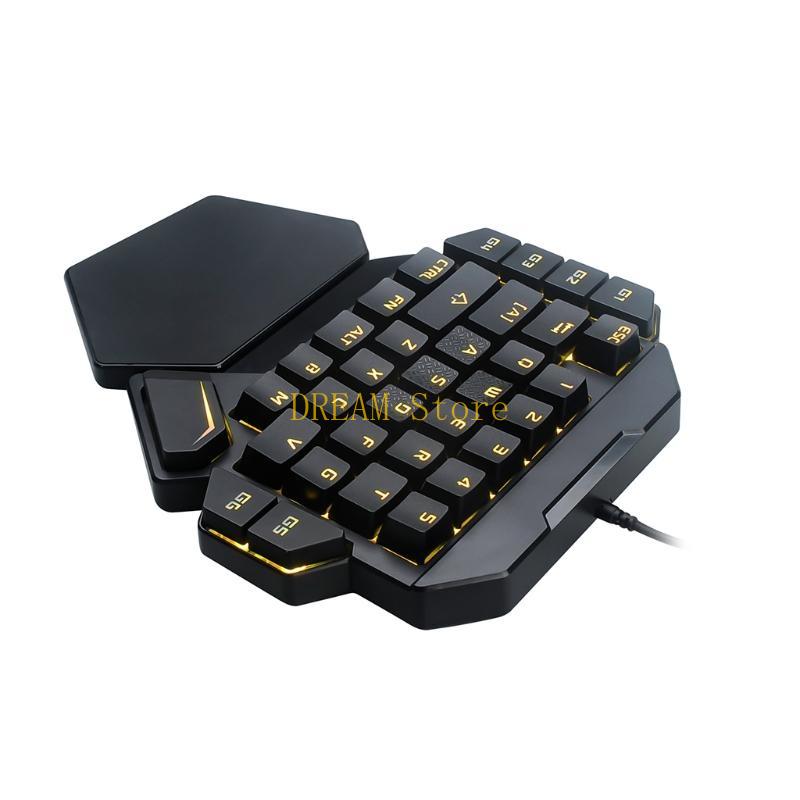 G용 게이밍 키보드 태블릿 노트북용 싱글 핸드 RGB  - Gaming Keyboard Half 리뷰 및 가격