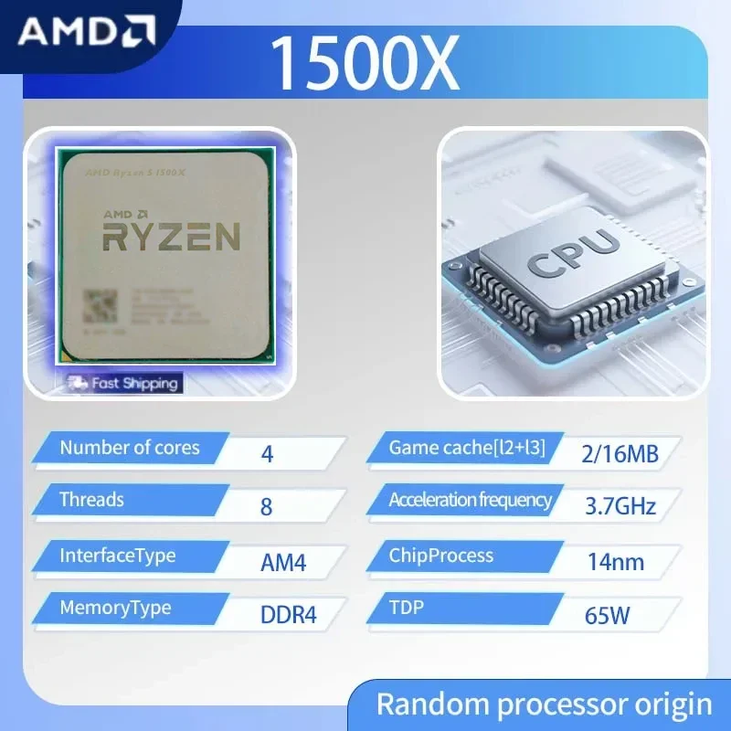 AMD Ryzen 5 1500X AMD R 5 1500 - Amd Cpu Ryzen 5 리뷰 및 가격