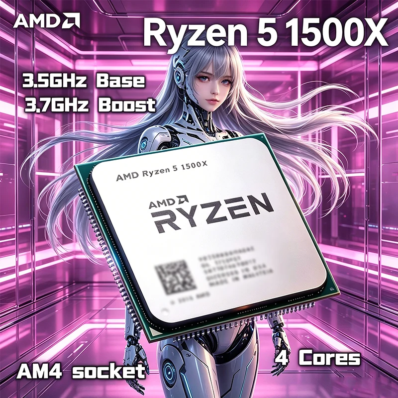 AMD Ryzen 5 1500X AMD R 5 1500 - Amd Cpu Ryzen 5 리뷰 및 가격