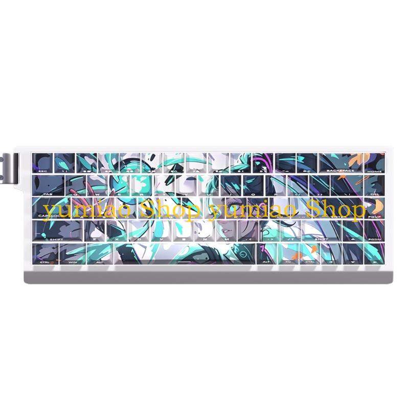 587B 인체공학적 키캡 기계식 키보드 61 67 68 - Gaming Keyboard Ergonomic 리뷰 및 가격