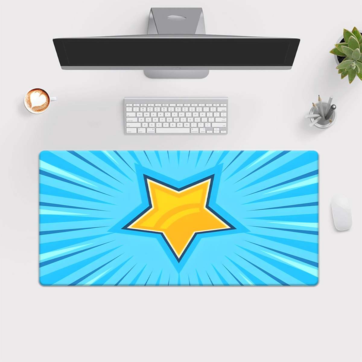브랜드 스타 버스트 아이언 아트 XXL 마우스패드 HD - Gaming Keyboard Brand 리뷰 및 가격