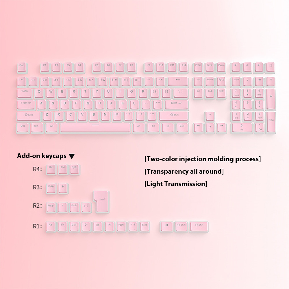 129키 푸딩 키캡 PBT 이중사출 RGB 게이밍 키보 - Gaming Keyboard No Rgb 리뷰 및 가격
