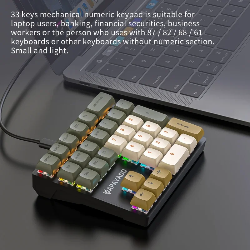 금융, 비즈니스, 33키 노트북 숫자 키보드에 적합한  - Gaming Keyboard Half 리뷰 및 가격