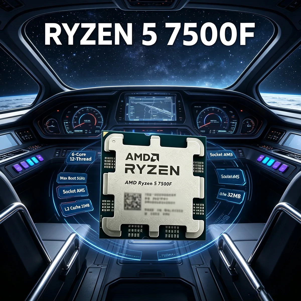 고성능 AMD Ryzen 5 7500F R5 CPU 6 - Amd Cpu Ryzen 5 리뷰 및 가격