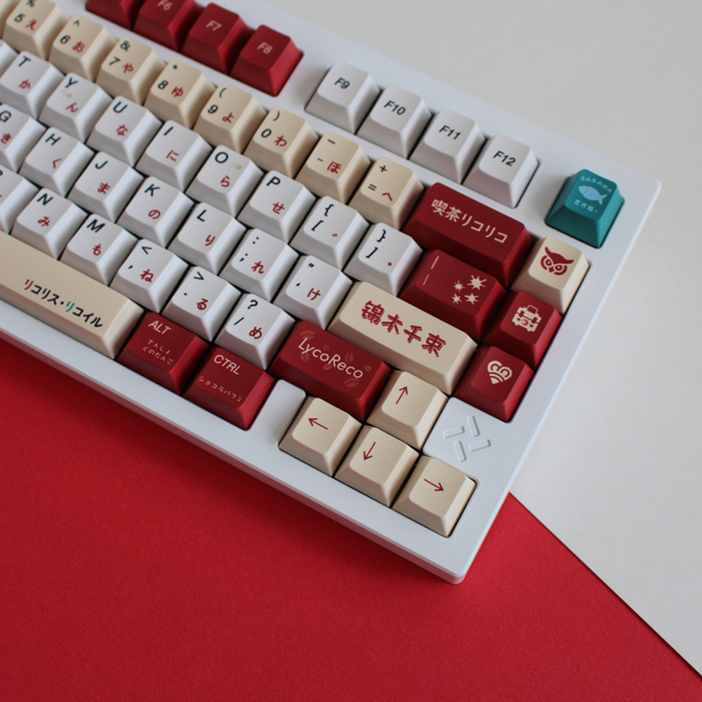 Lycoris Recoil Anime PBT 키캡 체리 - Gaming Keyboard Brand 리뷰 및 가격